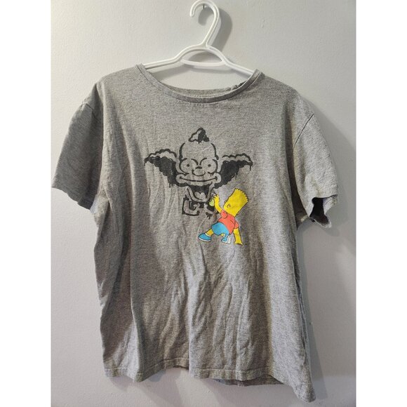 The Simpsons Short Sleeves T-Shirt Grey Size XL - Picture 1 of 7